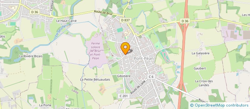 localisation de l'entreprise MONSIEUR JOEL VIOLLE  PONT-PEAN