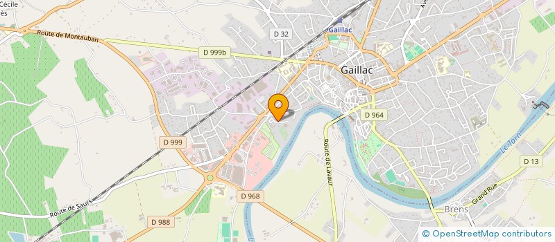 localisation de l'entreprise MONSIEUR JOEL VISCARROS  GAILLAC