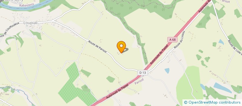 localisation de l'entreprise MONSIEUR JOEL VOULCAYS  LOUPIAC