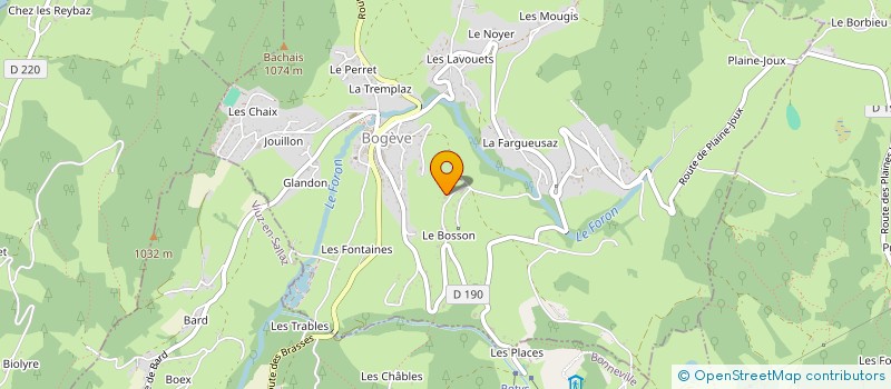 localisation de l'entreprise MONSIEUR JOEL WOLTECHE  BOGEVE