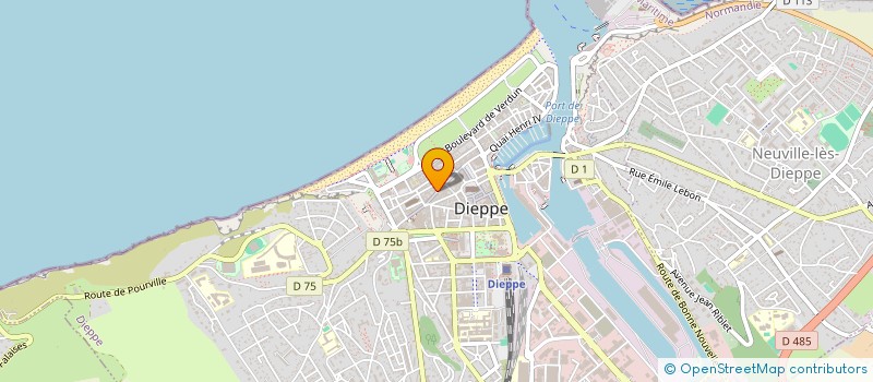 localisation de l'entreprise MONSIEUR JOEL YAYA à DIEPPE