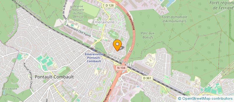 localisation de l'entreprise MONSIEUR JOEL ZAZADZINSKI  EMERAINVILLE