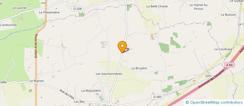 localisation de l'entreprise MONSIEUR JOELBERNARD LETOUSEY  LA COLOMBE