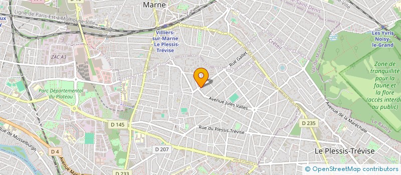 localisation de l'entreprise MONSIEUR JOERALIN MAMPATU à CHAMPIGNY-SUR-MARNE