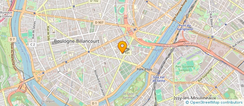 localisation de l'entreprise MONSIEUR JOERG BADER à BOULOGNE-BILLANCOURT