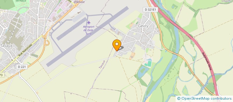 localisation de l'entreprise MONSIEUR JOEVAN PONCET  GEVRY