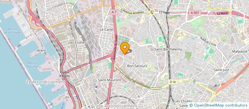 localisation de l'entreprise MONSIEUR JOEY CERBONE à MARSEILLE