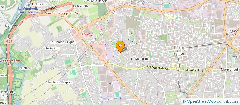 localisation de l'entreprise MONSIEUR JOEY GIL  SAINT-CYR-SUR-LOIRE