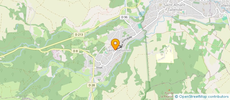 localisation de l'entreprise MONSIEUR JOEY LAPARRA à SAINT-SATURNIN