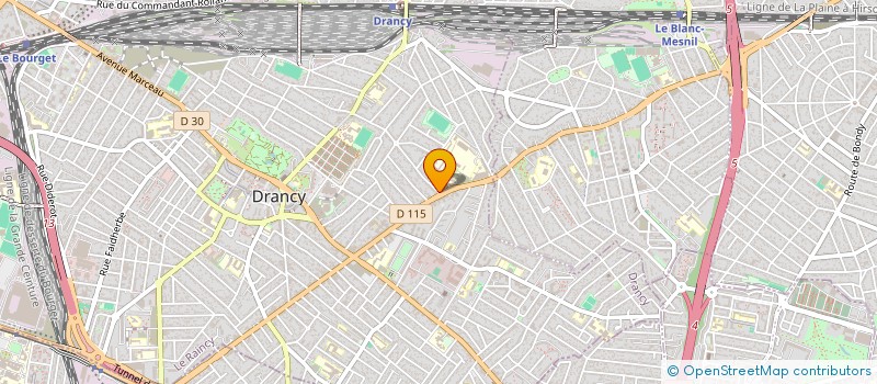 localisation de l'entreprise MONSIEUR JOEY MALANGUE  DRANCY