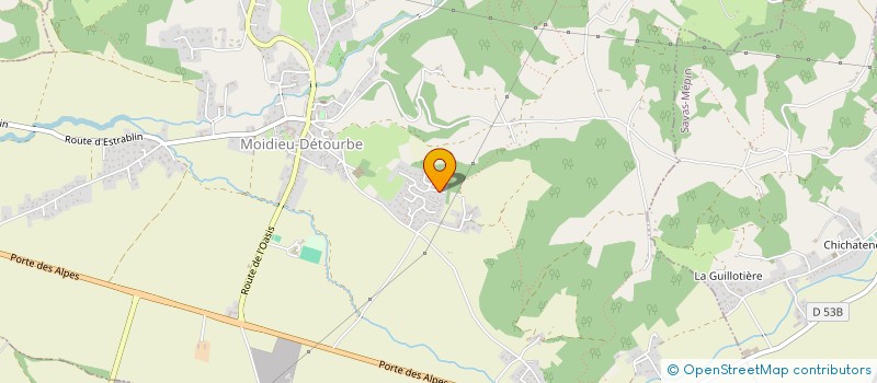 localisation de l'entreprise MONSIEUR JOEY MENDY  MOIDIEU-DETOURBE