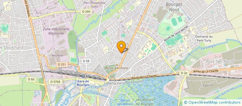 localisation de l'entreprise MONSIEUR JOEY NAUDIN  BOURGES