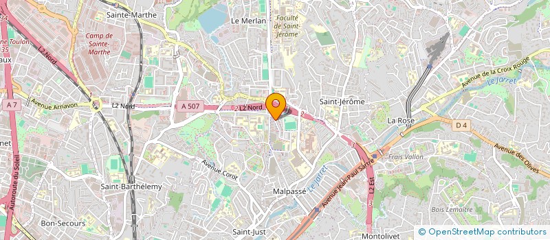 localisation de l'entreprise MONSIEUR JOEY PAJNO  MARSEILLE