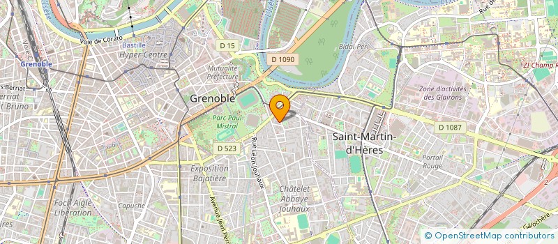 localisation de l'entreprise MONSIEUR JOEY RISDON à GRENOBLE