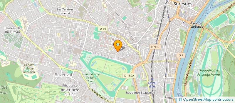 localisation de l'entreprise MONSIEUR JOEY ROBIN  ENGHIEN-LES-BAINS