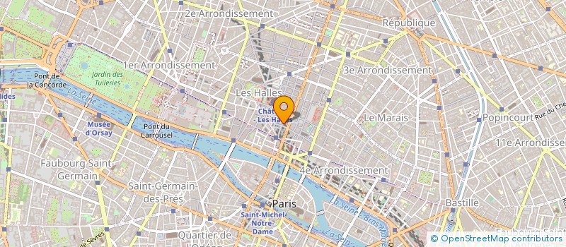 localisation de l'entreprise MONSIEUR JOEY ROUX  PARIS