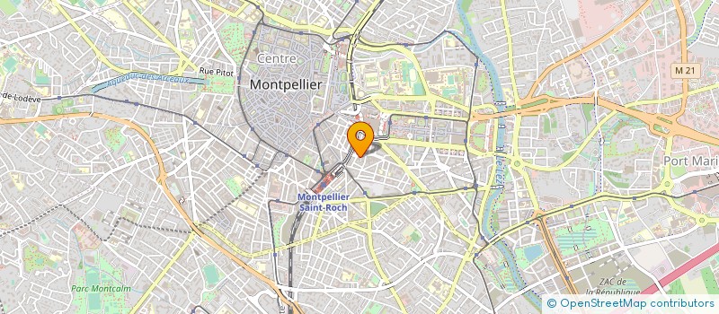 localisation de l'entreprise MONSIEUR JOEY RUDOLF à MONTPELLIER