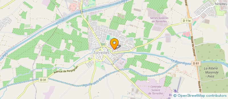 localisation de l'entreprise MONSIEUR JOEY SADETTAN  TORREILLES