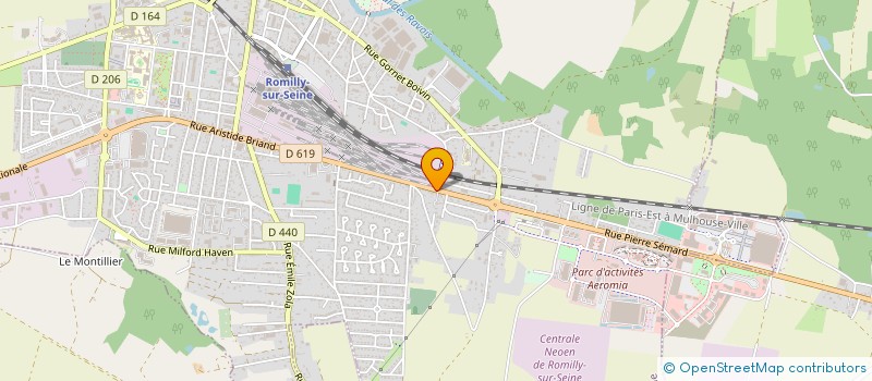 localisation de l'entreprise MONSIEUR JOEY TIMMY CIDERON  ROMILLY-SUR-SEINE