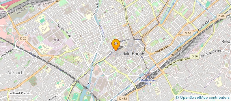 localisation de l'entreprise MONSIEUR JOFFRAY HOFFSCHIR  MULHOUSE