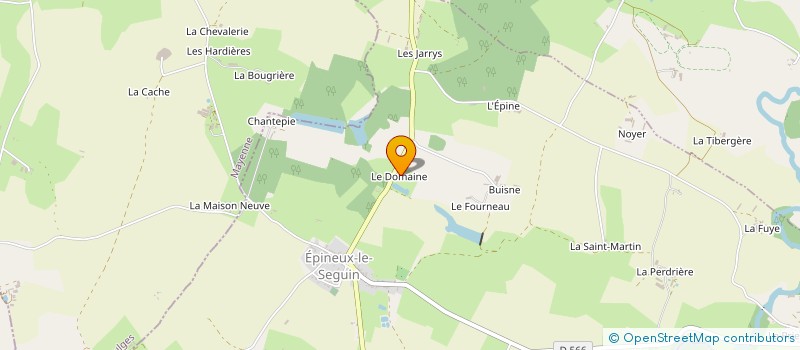 localisation de l'entreprise MONSIEUR JOFFRET HUET  VAL-DU-MAINE