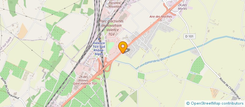 localisation de l'entreprise MONSIEUR JOFFREY AUDINET  ALIXAN