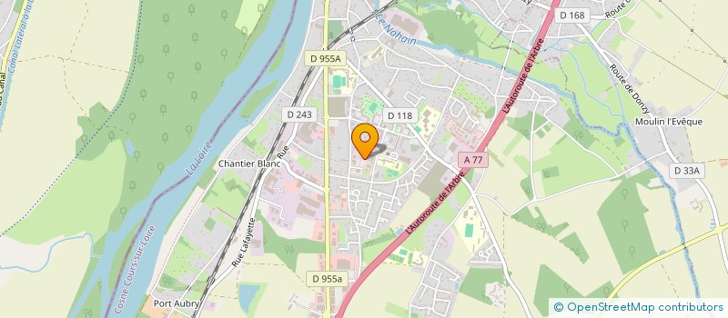 localisation de l'entreprise MONSIEUR JOFFREY BESTARD à COSNE-COURS-SUR-LOIRE