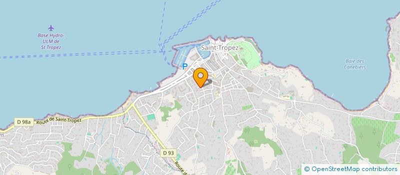 localisation de l'entreprise MONSIEUR JOFFREY BIBARD  SAINT-TROPEZ
