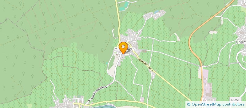 localisation de l'entreprise MONSIEUR JOFFREY BILLIARD  AVENAY VAL D'OR