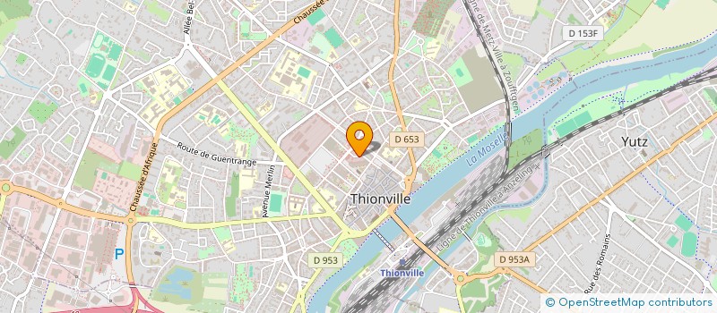 localisation de l'entreprise MONSIEUR JOFFREY BOURGEOIS  THIONVILLE