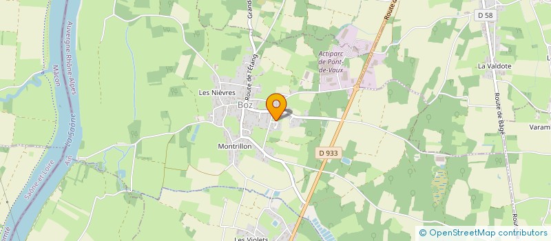 localisation de l'entreprise MONSIEUR JOFFREY BROYER  BOZ