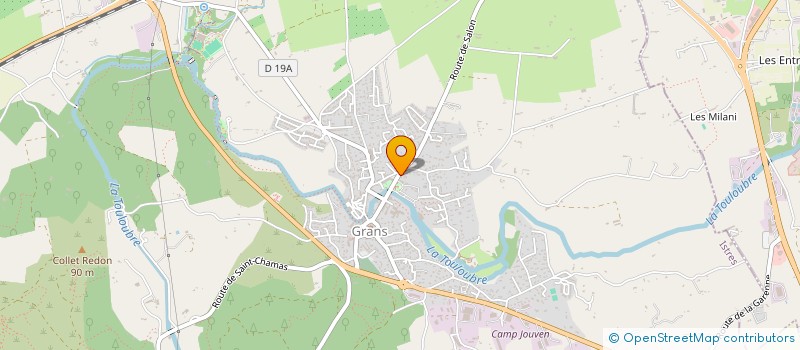 localisation de l'entreprise MONSIEUR JOFFREY CARMOIN  GRANS