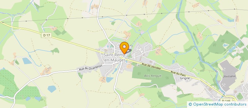 localisation de l'entreprise MONSIEUR JOFFREY COQUAN à BEAUPREAU-EN-MAUGES