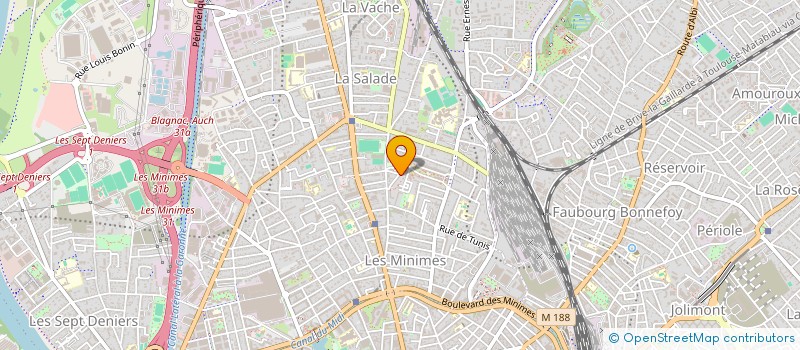 localisation de l'entreprise MONSIEUR JOFFREY DEMARAIS à TOULOUSE