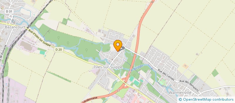 localisation de l'entreprise MONSIEUR JOFFREY DROUIN  ISLES-SUR-SUIPPE