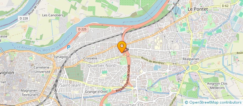 localisation de l'entreprise MONSIEUR JOFFREY FARDEL  LE PONTET