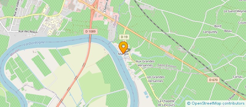 localisation de l'entreprise MONSIEUR JOFFREY FISTER  SAINT-EMILION