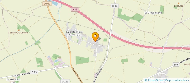 localisation de l'entreprise MONSIEUR JOFFREY GALAN  BEAUNE-LA-ROLANDE
