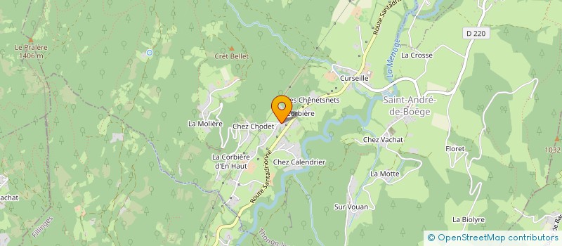 localisation de l'entreprise MONSIEUR JOFFREY GARRANGER  SAINT-ANDRE-DE-BOEGE