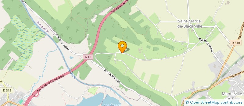 localisation de l'entreprise MONSIEUR JOFFREY GILARD  SAINT-MARDS-DE-BLACARVILLE