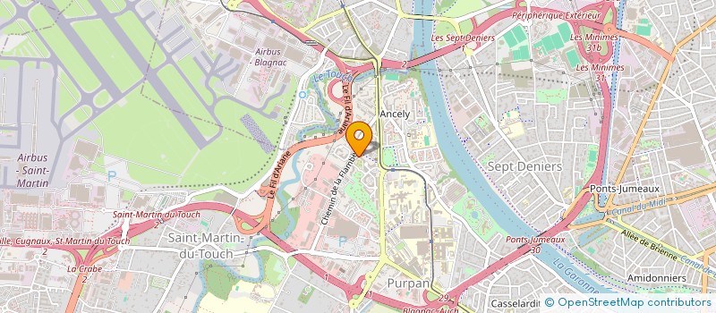 localisation de l'entreprise MONSIEUR JOFFREY GOUJON  TOULOUSE