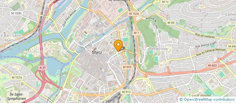 localisation de l'entreprise MONSIEUR JOFFREY HARDY  METZ