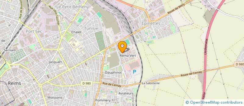 localisation de l'entreprise MONSIEUR JOFFREY HERARD  REIMS