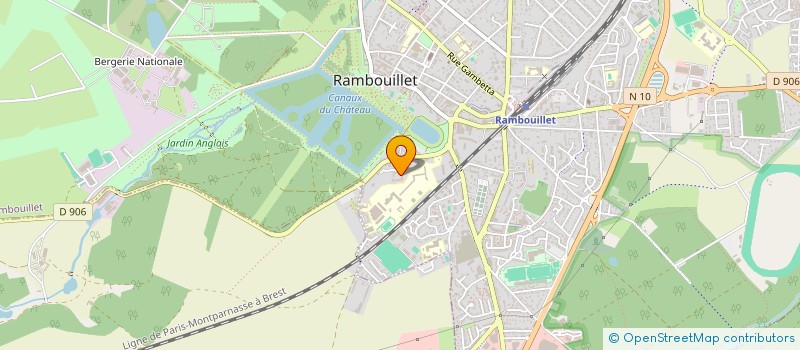 localisation de l'entreprise MONSIEUR JOFFREY LAMIOT  RAMBOUILLET