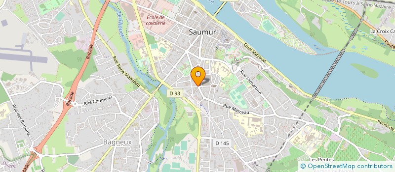 localisation de l'entreprise MONSIEUR JOFFREY LAMIRAULT  SAUMUR