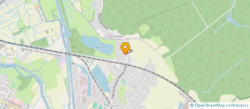 localisation de l'entreprise MONSIEUR JOFFREY LEBAS  ARQUES