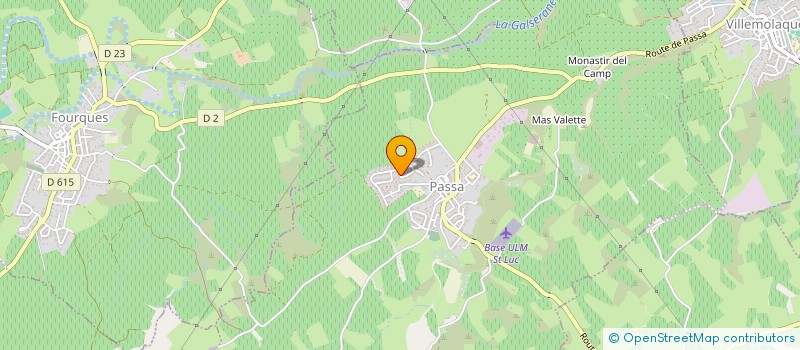 localisation de l'entreprise MONSIEUR JOFFREY LECARPENTIER  PASSA