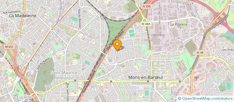 localisation de l'entreprise MONSIEUR JOFFREY LEYGONIE  MONS-EN-BARUL