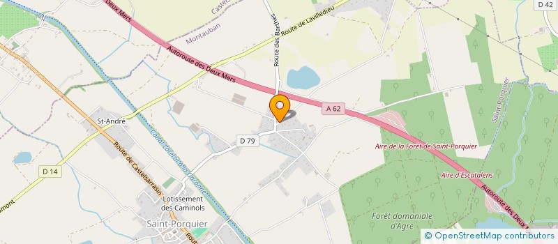 localisation de l'entreprise MONSIEUR JOFFREY LOBRE-BONHOURE  LAFRANCAISE