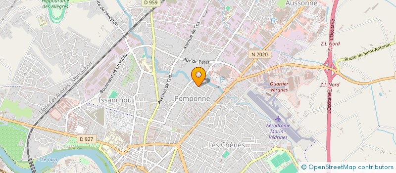 localisation de l'entreprise MONSIEUR JOFFREY LOUIS  MONTAUBAN